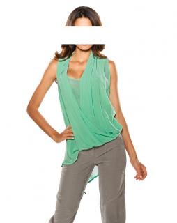 2-in-1-Bluse mint