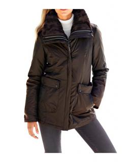 2-in-1 Funktionsjacke braun