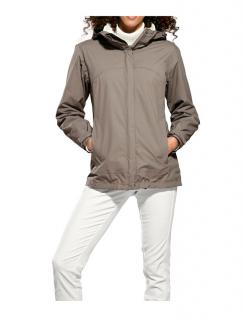 2-in-1 Funktionsjacke taupe-offwhite