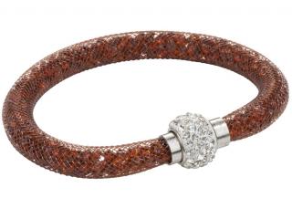 Armband mit Strass braun