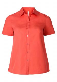 Bluse korallrot