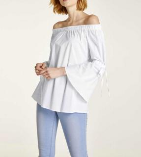 Carmenbluse offwhite Gr. 42