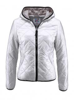 Damen-Steppjacke silbergrau