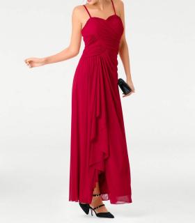 Designer-Abendkleid rot