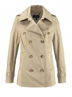 Designer-Cabanjacke beige