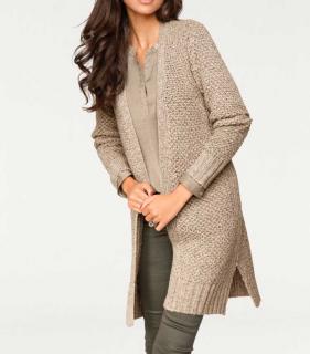 Designer-Cardigan beige