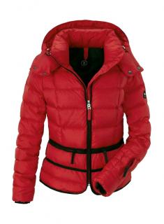 Designer-Daunenjacke rot