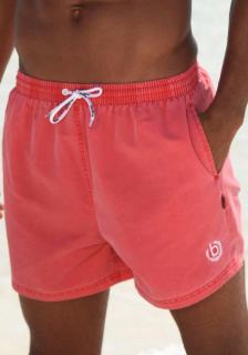 Designer-Herren-Badeshorts hummerrot