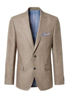 Designer-Herren-Leinensakko beige