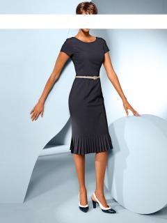 Designer-Kleid marine Gr. 40