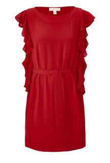 Designer-Kleid rot