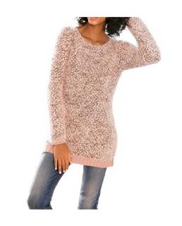 Designer-Kuschelpullover rose