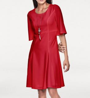 Designer-Prinzesskleid rot