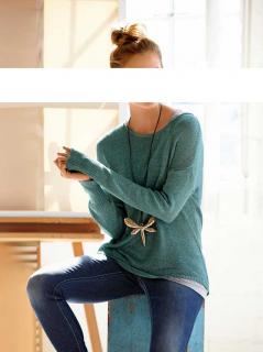 Designer-Pullover mint