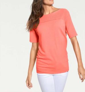 Designer-Pullover mit Kaschmir apricot