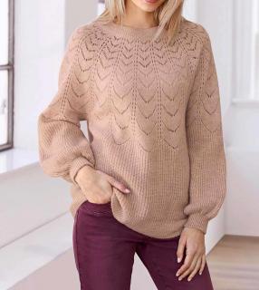 Designer-Pullover puder-melange