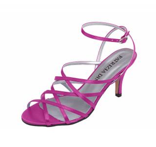 Designer-Sandalette pink