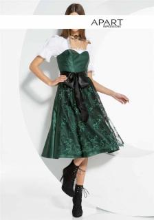 Dirndl grün-schwarz Größe 38