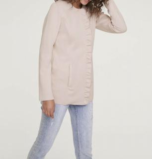 Double-Layer-Jerseyjacke perlmutt