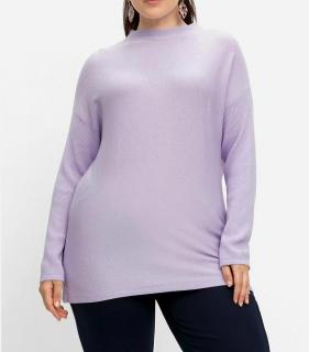 Feinstrickpullover lavendel