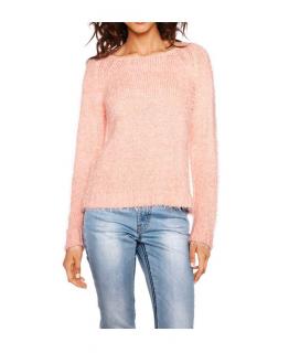 Flauschpullover rosa