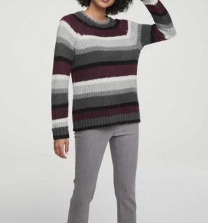 Grobstrickpullover bunt