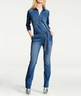 Jeans-Overall blau