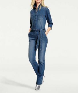 Jeans-Overall blau