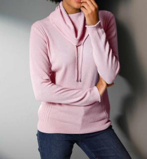 Kaschmirpullover rosé