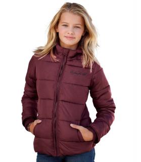 Kinder-Steppjacke bordeaux