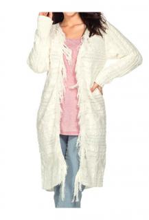 Longcardigan offwhite