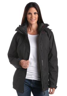 Marken-2-in-1-Funktionsjacke schwarz