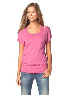 Marken-2-in-1 Shirt pink