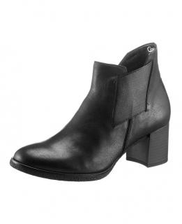 Marken-Ankle-Boots schwarz