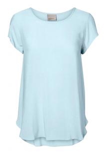 Marken-Bluse hellblau