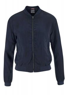 Marken-Bomberjacke marine