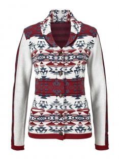 Marken-Cardigan bunt