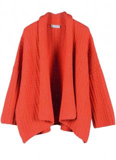 Marken-Cardigan orange