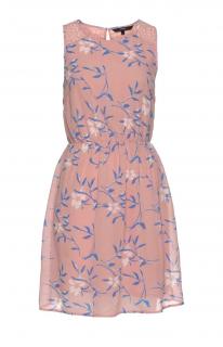 Marken-Chiffonkleid »Shea Print« rosa