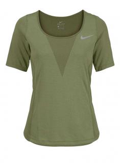 Marken-Damen-Dri-FIT-Laufshirt khaki