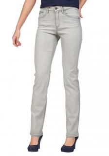 Marken-Damen-Jeans hellgrau