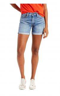 Marken-Damen-Jeansshorts hellblau