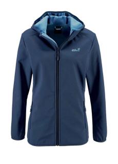 Marken-Damen-Softshelljacke marine