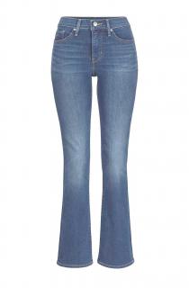 Marken-Damen-Stretch-Jeans blau