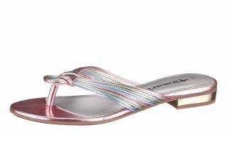 Marken-Dianette rosa-bunt-metallic