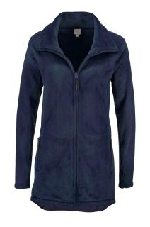 Marken-Fleecejacke marine