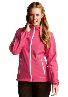 Marken-Funktions-Softshelljacke pink