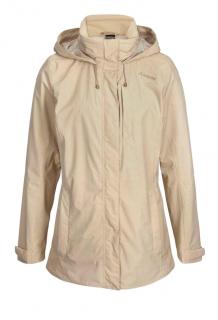 Marken-Funktionsjacke beige