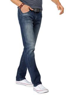 Marken-Herren-Jeans blau-used 34 inch