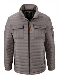 Marken-Herren-Steppjacke grau